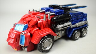 Kemasan kotaknya agak menarik, Transformers HR01 Ares IDW Orion Optimus Prime