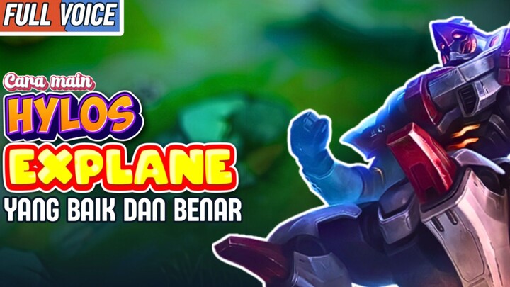 INI DIA❗CARA MAIN HYLOS EXP YANG BAIK DAN BENAR👍 (BUILD HYLOS TERKUAT 2025).MLBB