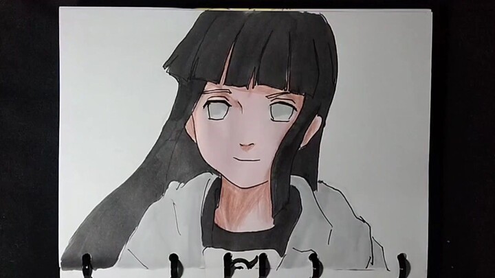 howtodraw hinata hyuga🔥🔥🔥🔥