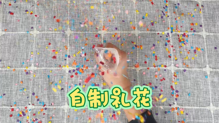 Make homemade confetti cannons using zip-lock bags and paper towels—safe and fun! Try it with your k