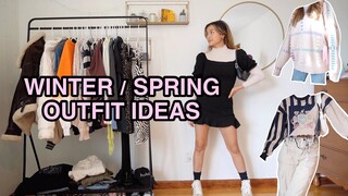 PINTEREST INSPIRED winter / spring outfit ideas! 💫 (2021)