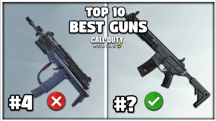 TOP 10 Best Guns In Season 11 Of Call Of Duty Mobile Battleroyale