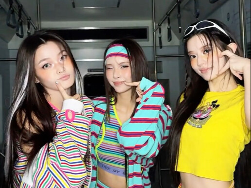 ILLIT เช่ารถไฟใต้ดินแล้ว～