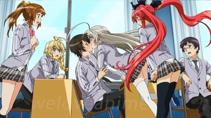 Top 10 School/Harem Anime Where The Main Character Is Surrounded by Many Girls