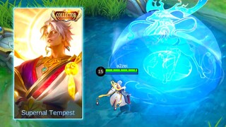 Vale Supernal Tempest Collector Skin Preview | MLBB