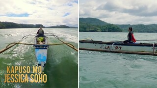 Guro mula Sorsogon, sumasakay ng bangka maturuan lang ang mga estudyante | Kapuso Mo, Jessica Soho