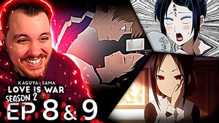 IT’S HAPPENING! 😱 | Kaguya-Sama Love is War Season 2 Episode 8 and 9 REACTION