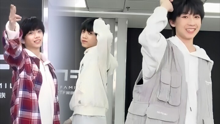 【张桂源×张函瑞×杨博文】如果他们三个在一组跳舞，我都不敢想我会多么开朗活泼