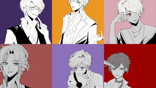 [Chữ viết tay Diabolik Lovers]Chân dung nhóm·súng máy