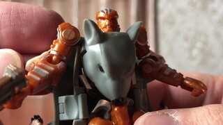 TE Mouse Warrior Skala Kecil MM-02 Super Warrior Beast Man bw bm