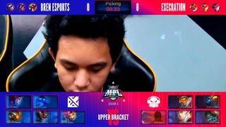 Bren Esport vs Execration | Game 1 MPL-PH S5 Playoff - MLBB