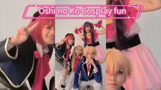 Ai Hoshino & Ruby, Aqua, Kana - Oshi no Ko Cosplay Dance and fun Montage ✨