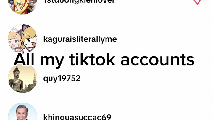 Me on every social media