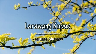 Larawang Kupas - Jerome Abalos ( KARAOKE )