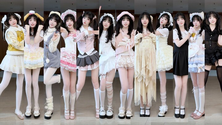 Tarian rumahan populer 2025! Lihat 12 set kostum sekaligus!!