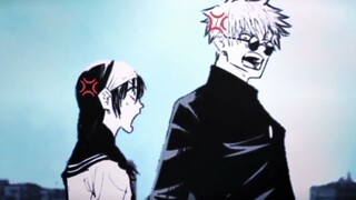 คุณชอบ Gojo Satoru ที่ไม่เข้าใจผู้หญิงไหม? [มหาวิหารผนึกมาร] ภาพนิ่ง MAD บทที่ผ่านมากำลังลุกไหม้