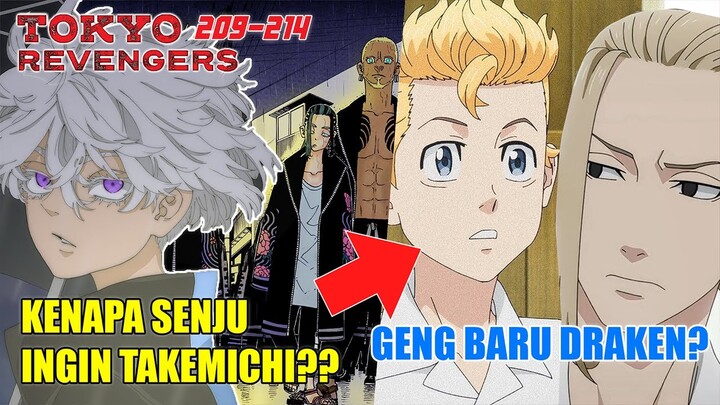 Semakin Panas..!! Legenda Hidup & Generasi Terburuk Berkumpul.!! | Tokyo Revengers Review Ch.209-214