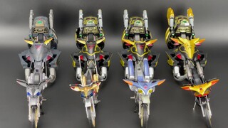 [First release + only on the Internet] Kamen Rider Kuuga Motorcycle + Golem Full Form: Family Portra