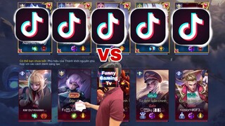 LIÊN QUÂN : Team Tiktok Idol  Đụng Độ Phải Funny Gaming TV - Cái Kết Sẽ Như Nào Đây ?