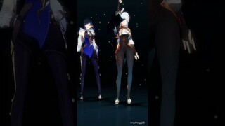 WA DA DA / Yelan - Shenhe otp MMD