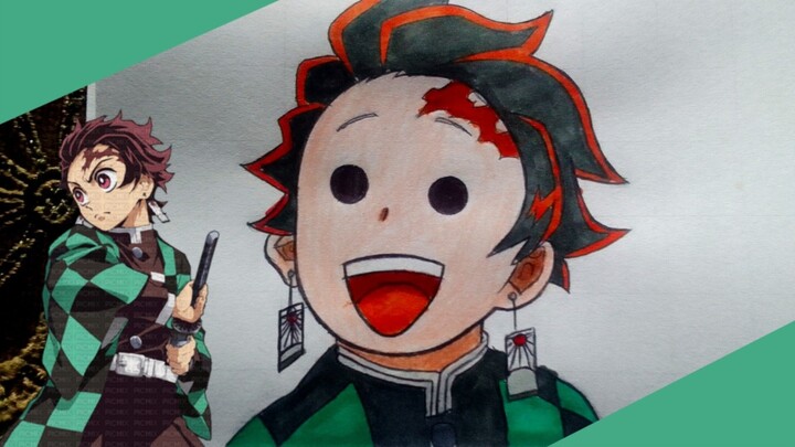 [Demon Slayer] Drawing Kamado Tanjiro 🤣