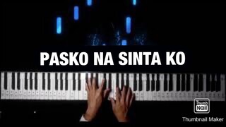 【ピアノカバー】 PASKO NA SINTA KO-GARY VALENCIANO-PianoArr.Trician-SynthesiaPPIA