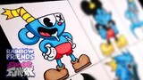 Hướng dẫn vẽ Blue theo phong cách nhiều nhân vật hoạt hình | Peter Roblox Drawing