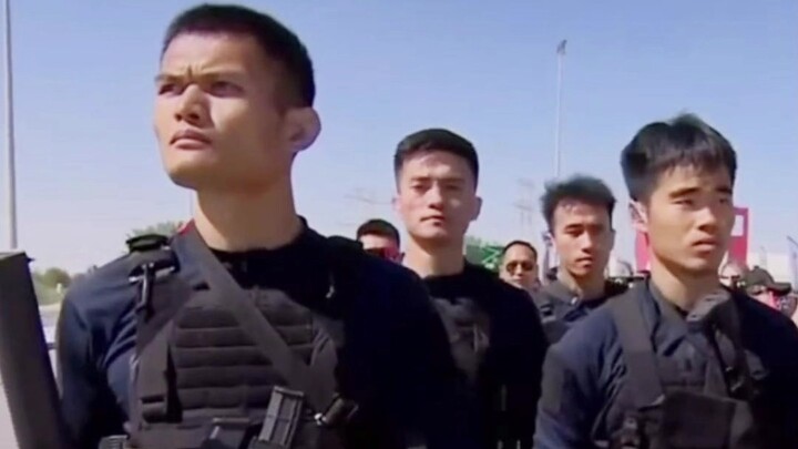 The special police remain silent, focusing solely on extra training.