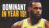 How LeBron James is Dominating in Year 19 | Analysis (2022)