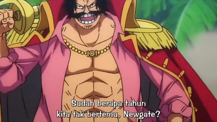 pertemuan shirohigedengan gold d roger😁😁😁😁