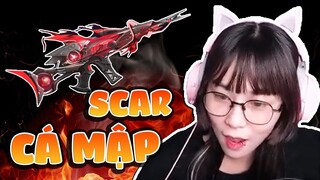 [FREE FIRE] MISTHY nạp bao nhiêu tiền để khám phá sức mạnh SCAR CÁ MẬP?