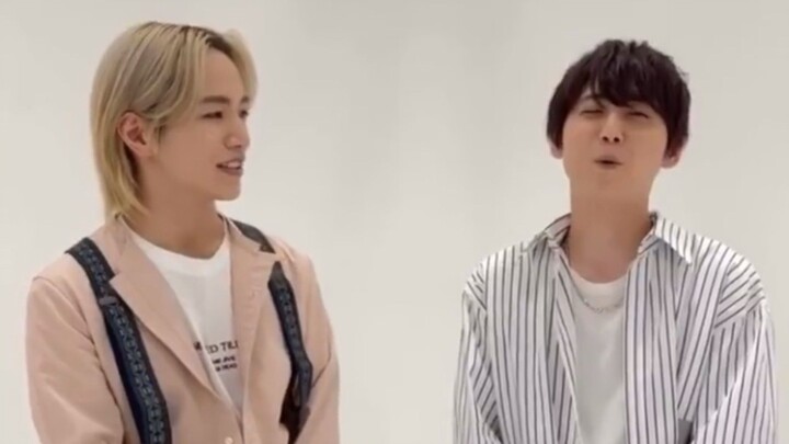 JO1 SHOSEI WITH VOICE ACTOR KAJI YUKI