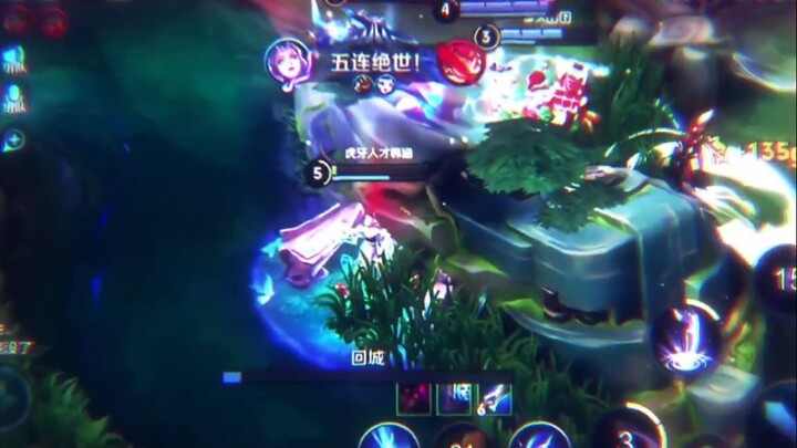 Dua menit dapat lima kill! Inilah Luna ala Awei!