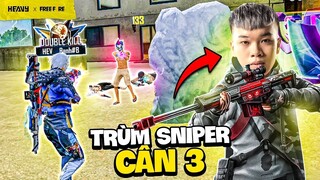 Bảnh thể hiện kỹ năng súng ngắm thượng thừa cân 3 trong tử chiến | HEAVY Free Fire