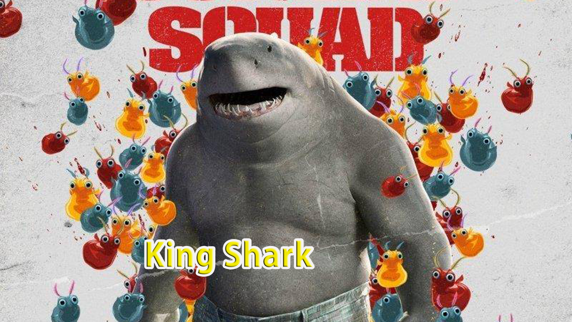 Đồ chơi xếp hình lắp ráp King Shark Vua cá mập trong suicide squad WM2423  WM2424  Shop Lego Zhang Zhang