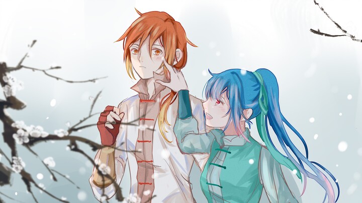 [Seven Swords] Rainbow Cat and Blue Rabbit Handwritten/A Glimpse
