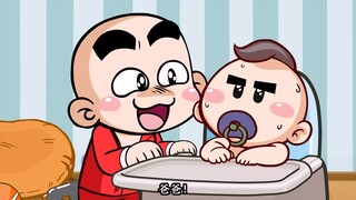 爸爸们的“迷惑行为”！【唐唐的烦恼生活】01