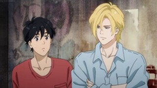 Eiji taking care of Ash