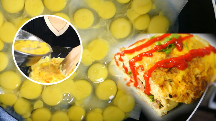 [Kuliner] [Masak] Cold Noodles Panggang + 100 telur