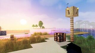 Minecraft Pocket Edition Ultra Realistic + Shader, Mod/Texture & Ambient Sounds (Mobile Version)