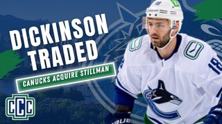 CANUCKS TRADE JASON DICKINSON FOR RILEY STILLMAN