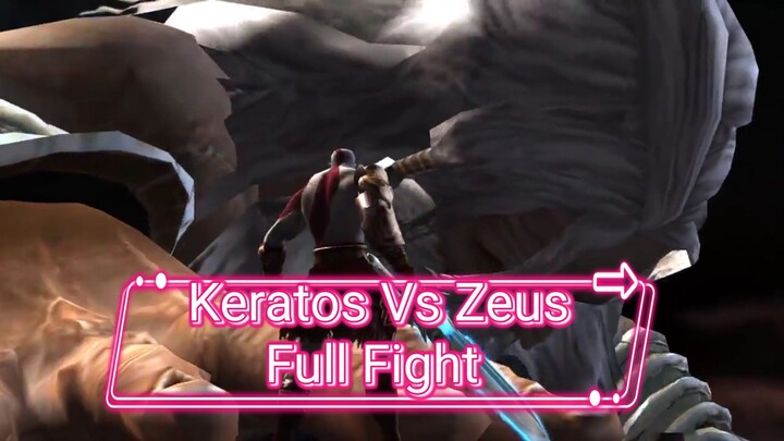 Kreator Vs Zeus Full Fight God Of War 2