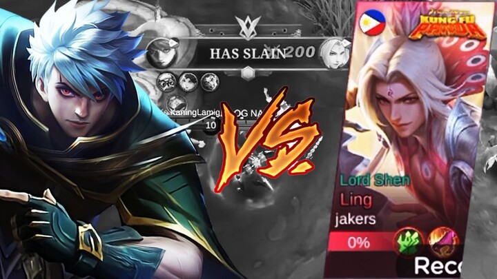 when JULIAN meet LORD SHEN in SOLO MITIK RANK | JULIAN GAMEPLAY 2022 | MLBB