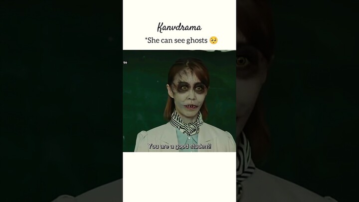 She can see ghost 🥺 #feed #kdrama #cdrama #koreandrama #chinesedrama #drama #dramacool #trending