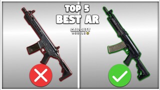 TOP 5 Best Assault Rifles In CODM Battleroyale | Best AR Gunsmith | CODM TIPS AND TRICKS