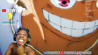 iShowSpeed Reacts To (GEAR5) Luffy Trailer😂