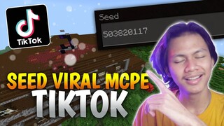 MENCOBA SEED YANG RAMAI DI TIKTOK !!! SEED MCPE YANG SANGAT BROKEN 😱 KOK BISA GINI...? #6
