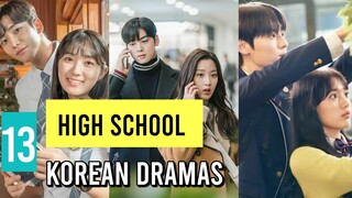 13 HIGHSCHOOL KDRAMA RECOMMENDATIONS