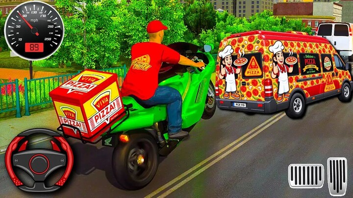 Pizza Delivery Van | Food Truck Delivery Driving - Android GamePlay