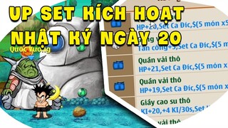 Nhật Ký 20 Ngày up Set Kích Hoạt - Ngọc Rồng Online